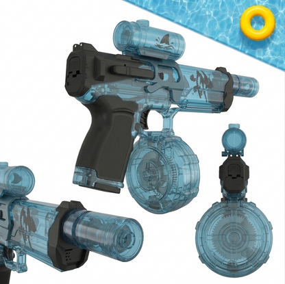 Pistola de Agua LED Recargable