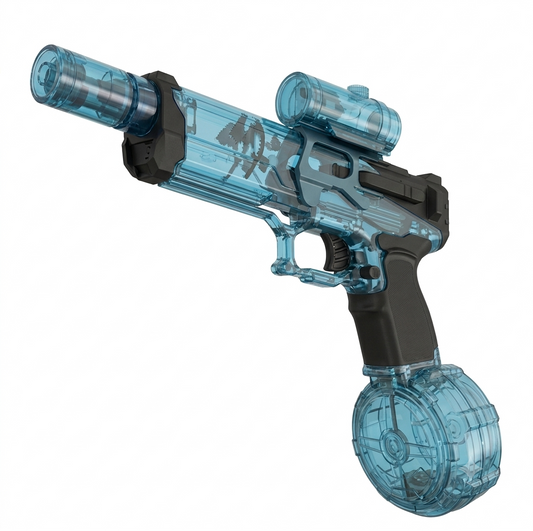 Pistola de Agua LED Recargable