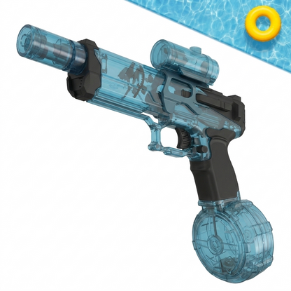 Pistola de Agua LED Recargable